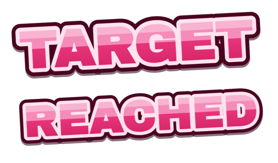Target reached